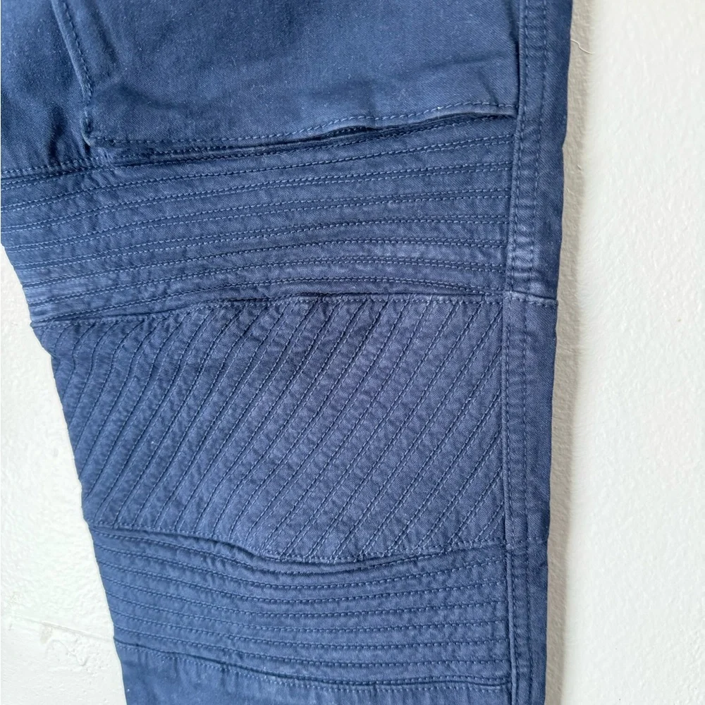 Navy Pants with Gold Accents - Picture 4 of 5